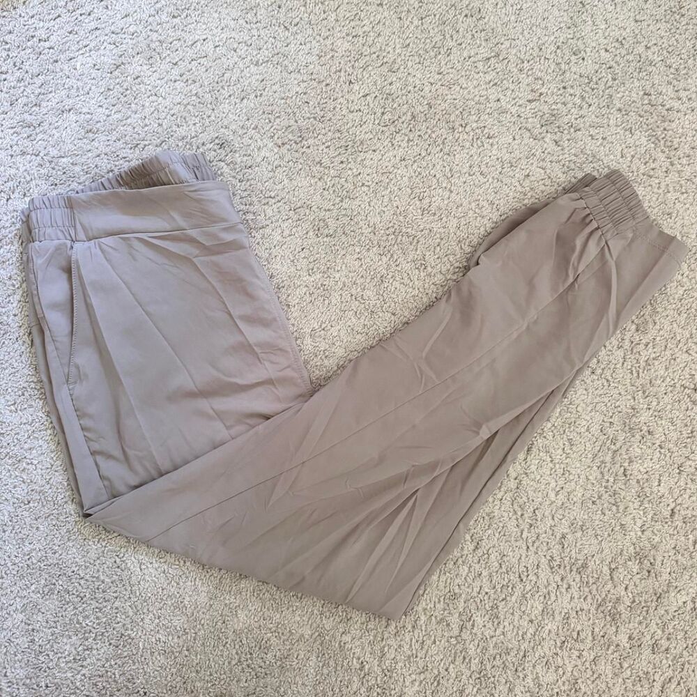 Pebble Beach Men's Grey and Tan Trousers